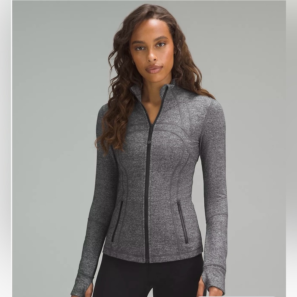 Lululemon Define Jacket in Heathered black